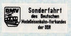 Zuglaufschild "Sonderfahrt des DMV der DDR"